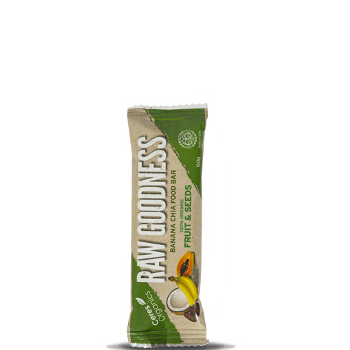 Ceres Raw Goodness Banana Chia Bar 50g